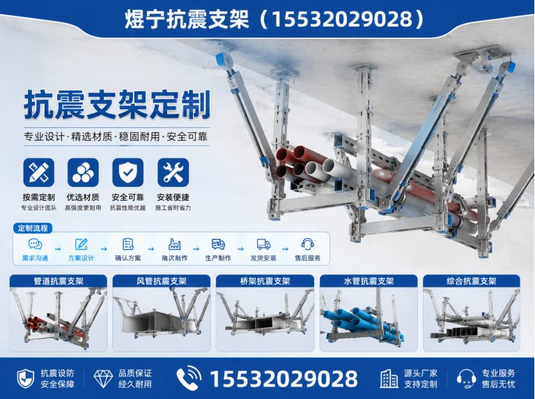 昆明煜宁抗震支架展示图